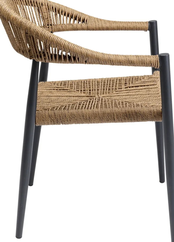 KARE Design Eetkamerstoel Cala Pi Beige