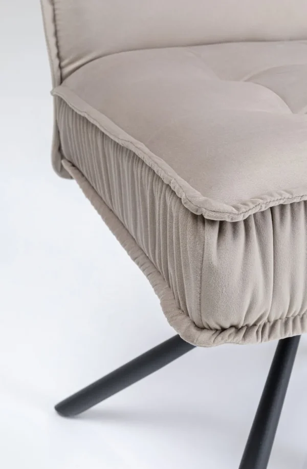 KARE Design Eetkamerstoel Chelsea Grijs