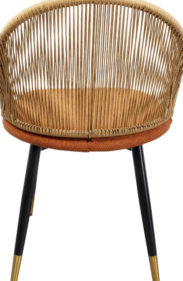 KARE Design Eetkamerstoel Danza Orange