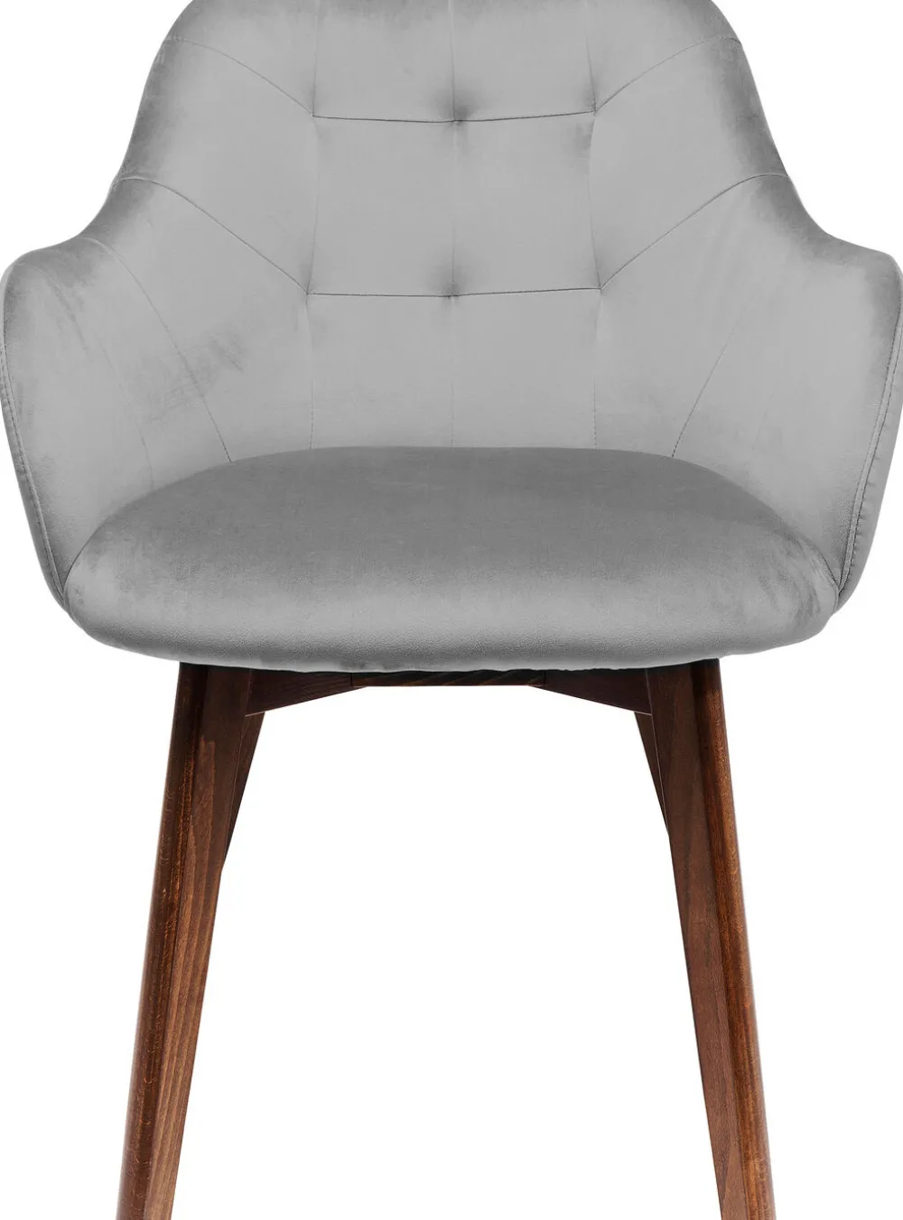 eetkamerstoel_dark_lady_fluweel_grijs_0.webp KARE Design Eetkamerstoel Dark Lady Fluweel Grijs