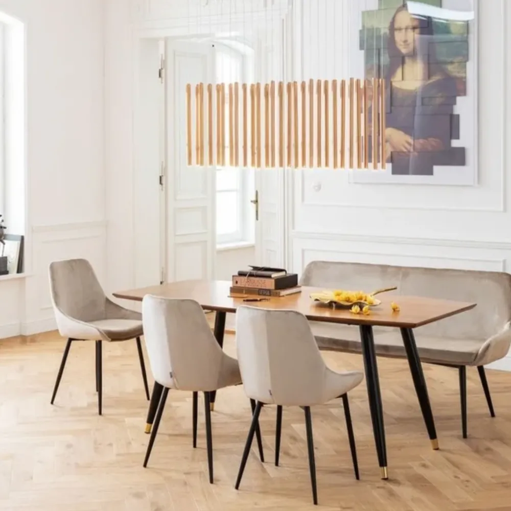 eetkamerstoel_east_side_champagne_0.webp KARE Design Eetkamerstoel East Side Champagne