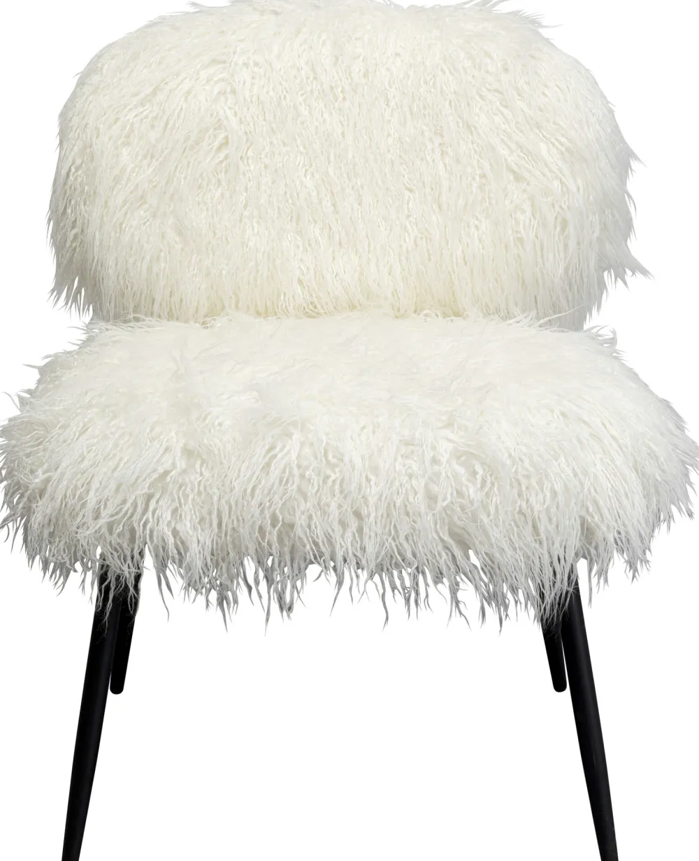eetkamerstoel_hairy_white_0.webp KARE Design Eetkamerstoel Hairy White