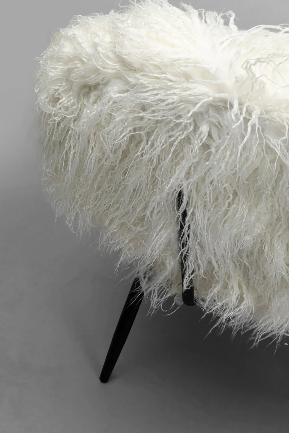 eetkamerstoel_hairy_white_5.webp KARE Design Eetkamerstoel Hairy White