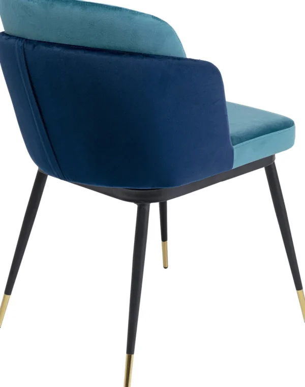 KARE Design Eetkamerstoel Hojas Blue
