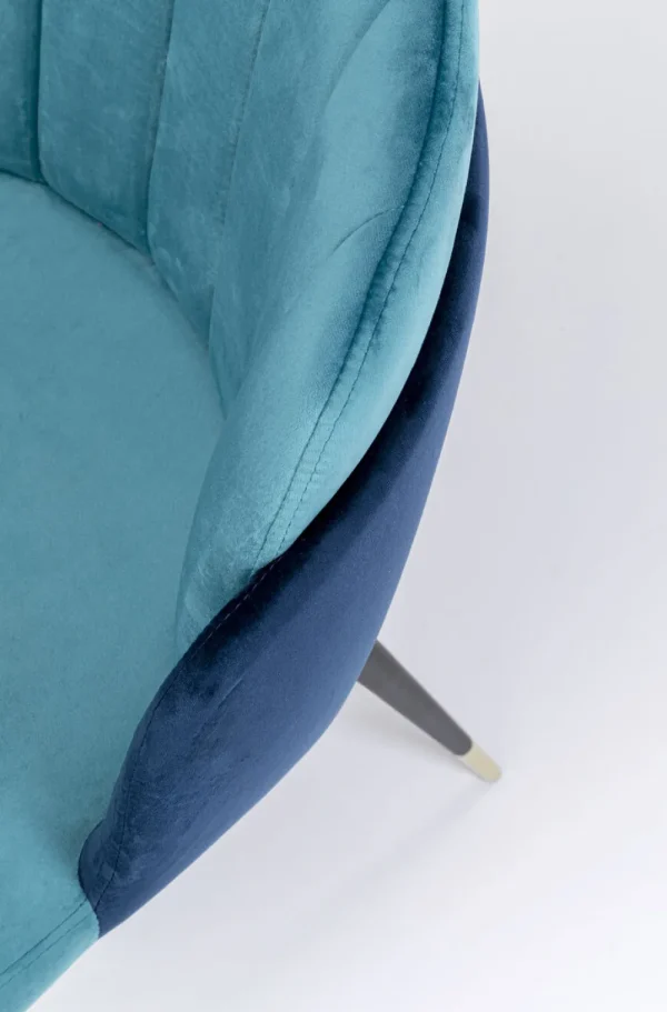 KARE Design Eetkamerstoel Hojas Blue