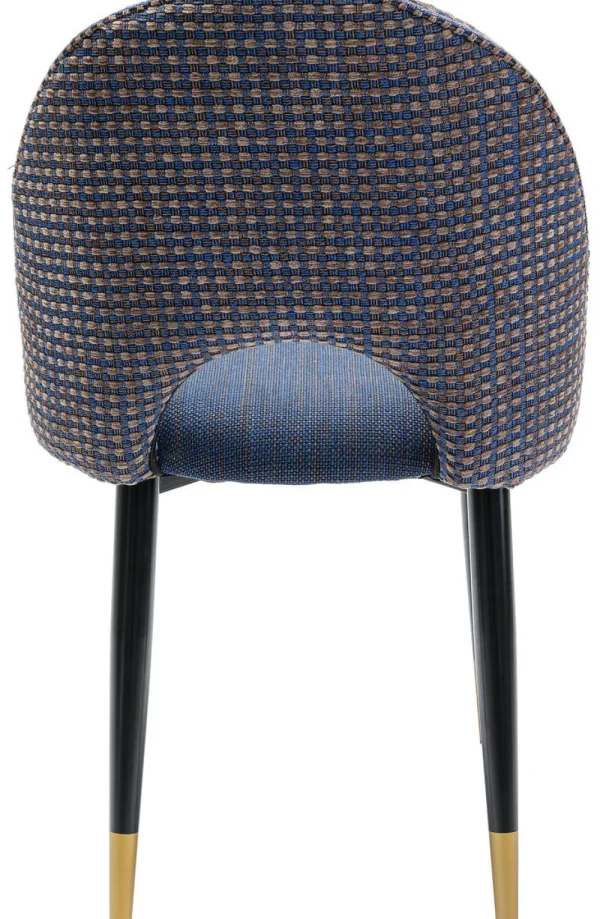 KARE Design Eetkamerstoel Hudson Blauw