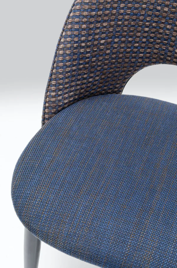 KARE Design Eetkamerstoel Hudson Blauw