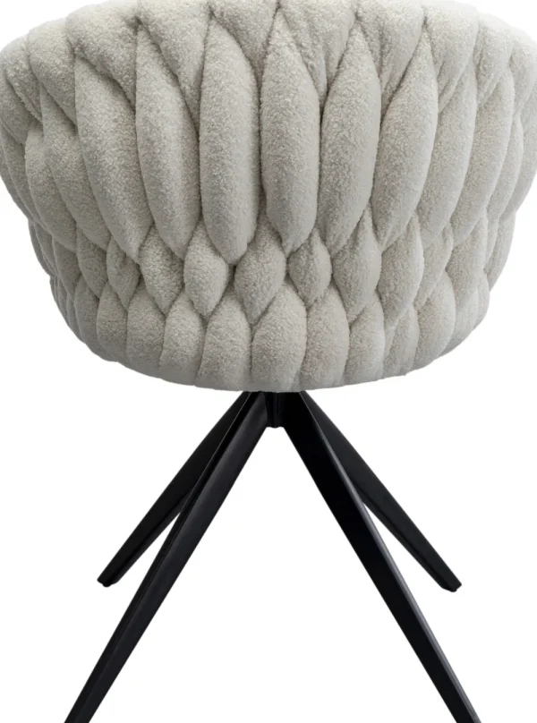 KARE Design Eetkamerstoel Knot Boucle
