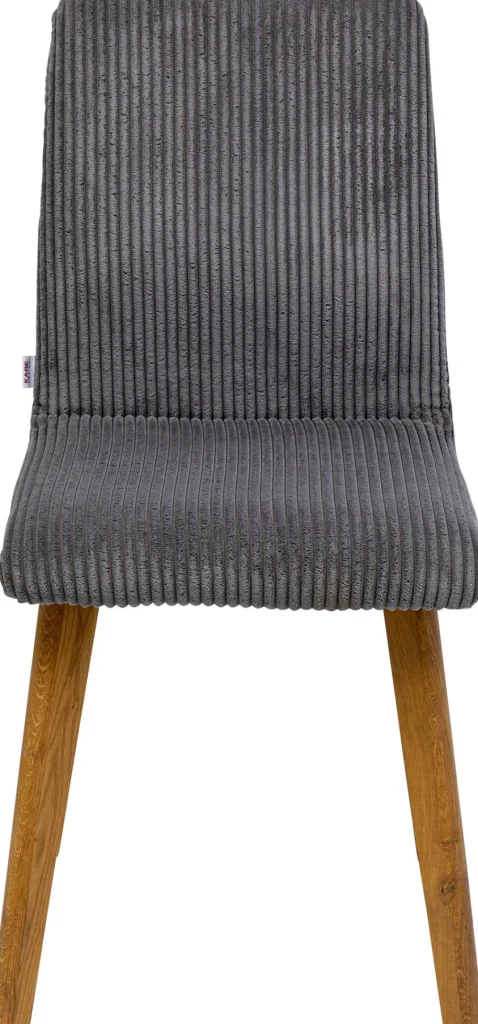 KARE Design Eetkamerstoel Lara Cord Grey