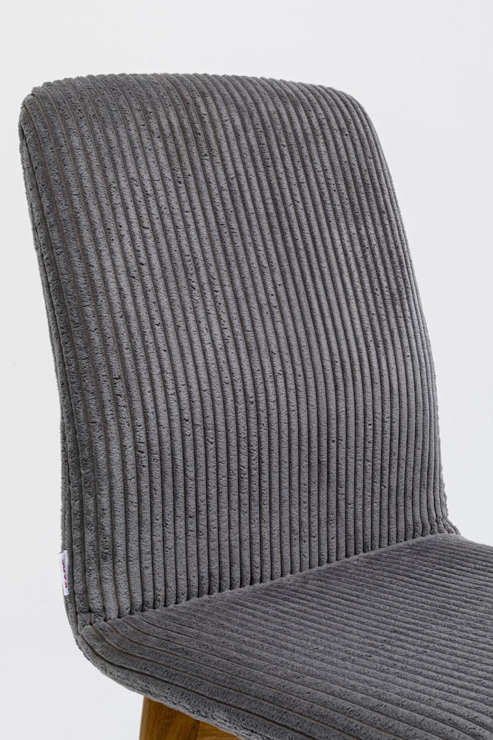 eetkamerstoel_lara_cord_grey_5.webp KARE Design Eetkamerstoel Lara Cord Grey