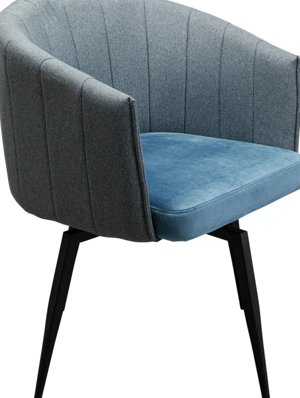 KARE Design Eetkamerstoel Merida Blue
