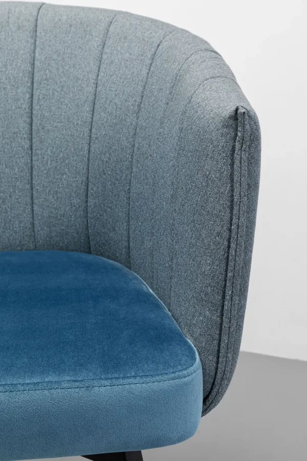 KARE Design Eetkamerstoel Merida Blue