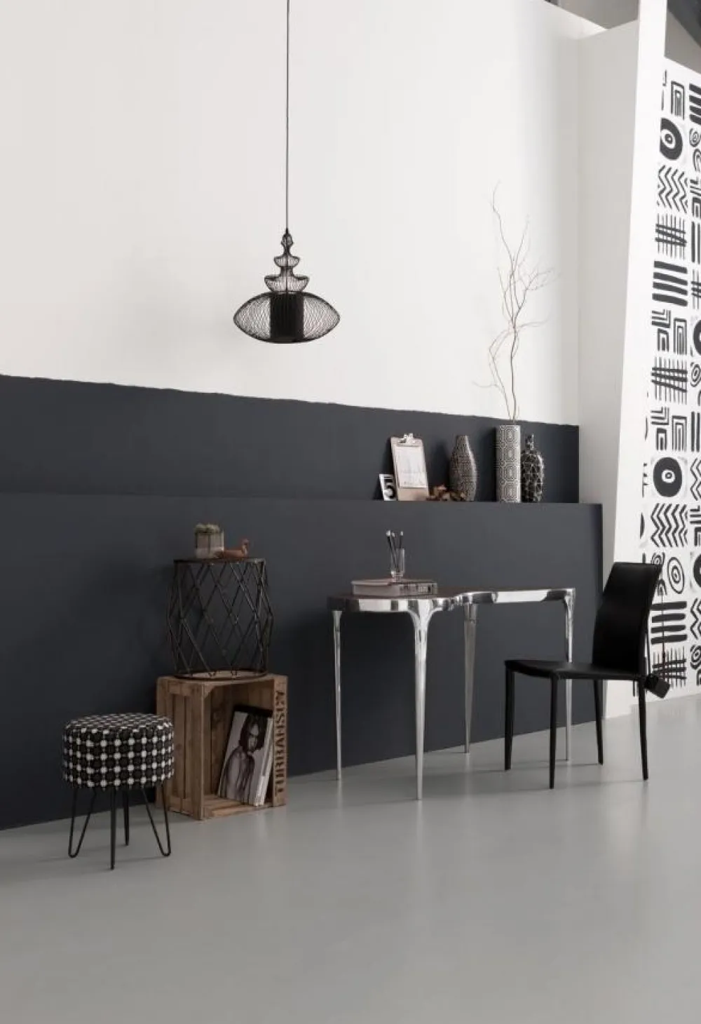 eetkamerstoel_milano_zwart_3.webp KARE Design Eetkamerstoel Milano Zwart