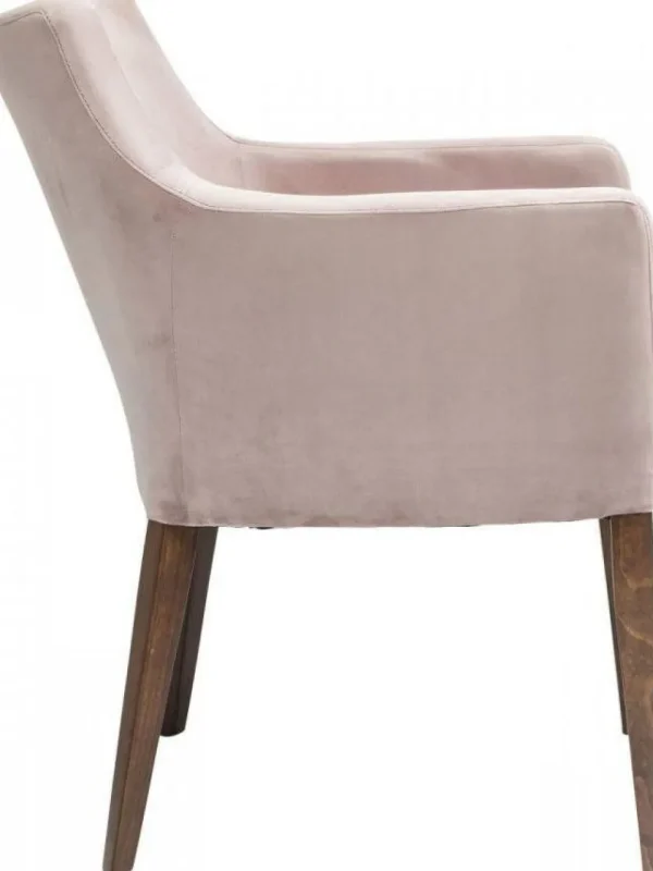 KARE Design Eetkamerstoel Mode Fluweel Roze