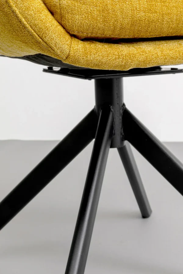 KARE Design Eetkamerstoel Molly Geel