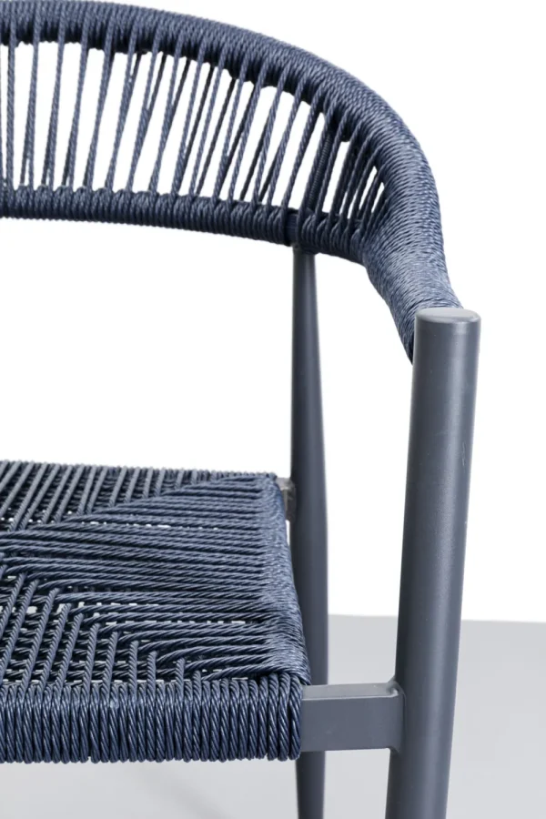 KARE Design Eetkamerstoel Palma Petrol