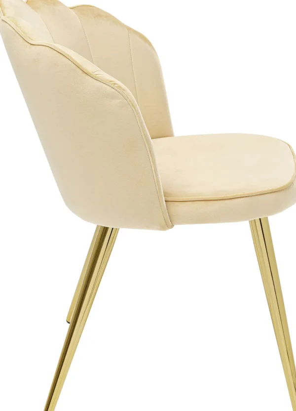 KARE Design Eetkamerstoel Princess Beige (set Van 2)