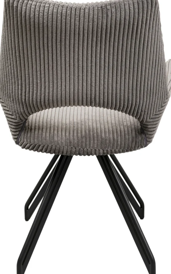 KARE Design Eetkamerstoel Rich Donkergrijs