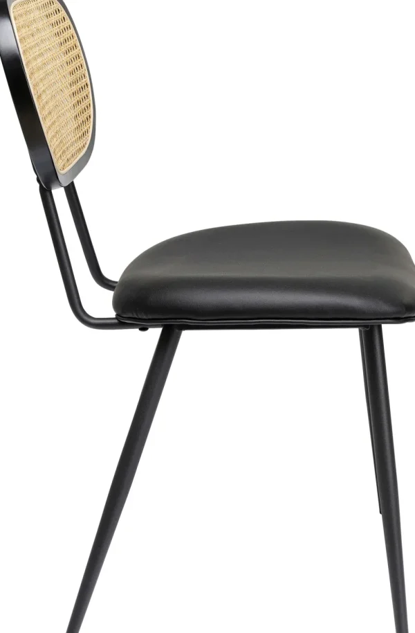 KARE Design Eetkamerstoel Rosali Black