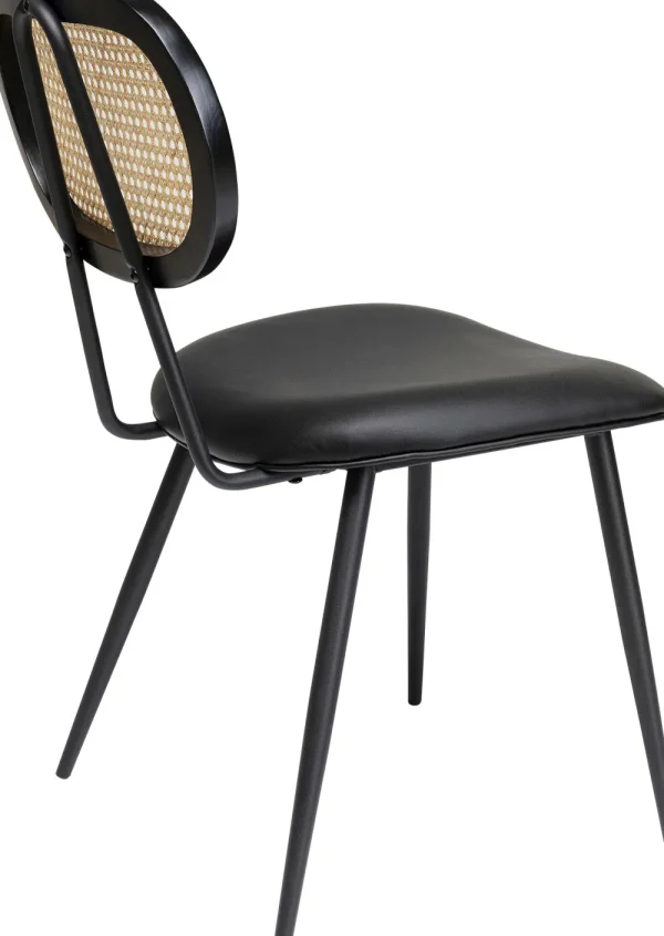 KARE Design Eetkamerstoel Rosali Black