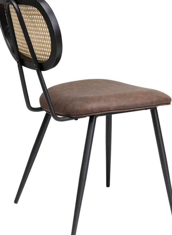 KARE Design Eetkamerstoel Rosali Brown