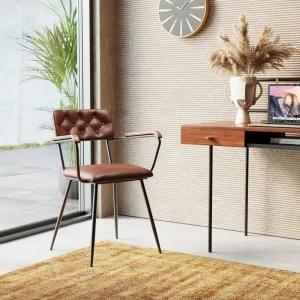 KARE Design Eetkamerstoel Salsa Leather Brown