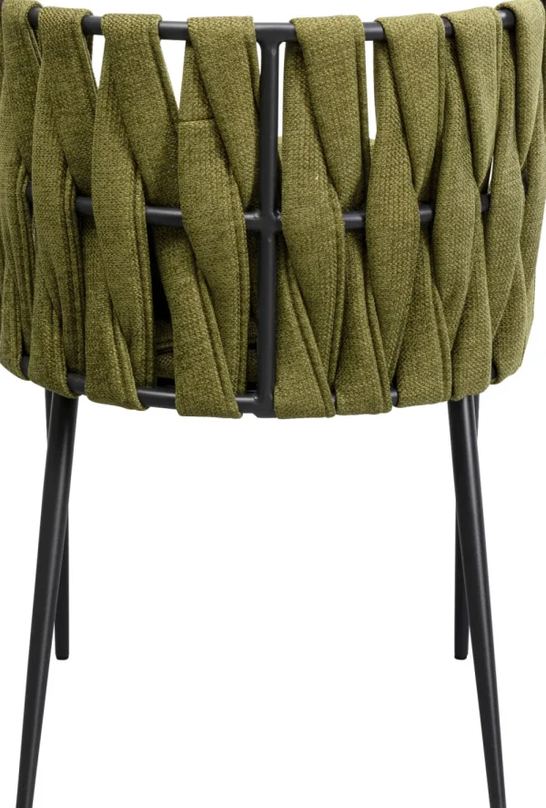 KARE Design Eetkamerstoel Saluti Dark Green