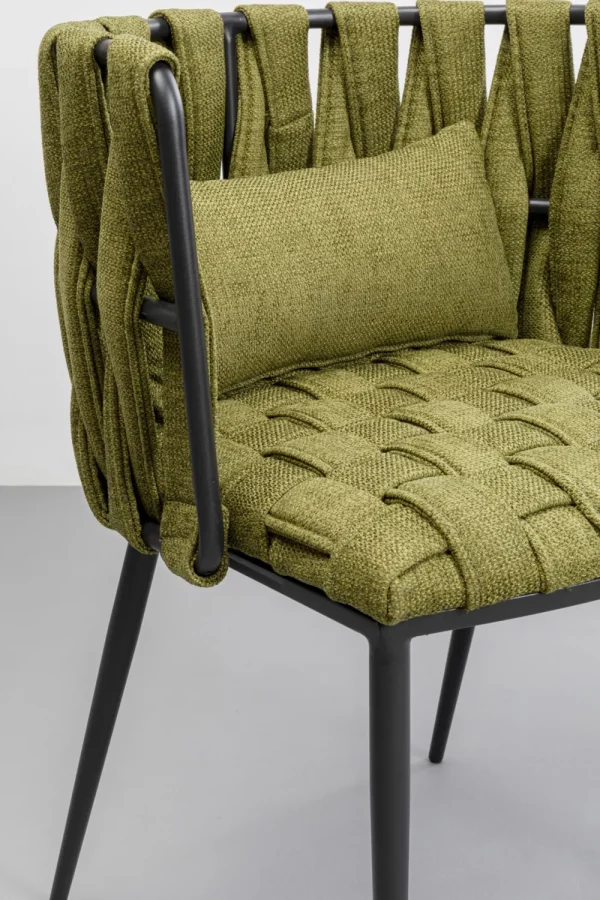 KARE Design Eetkamerstoel Saluti Dark Green