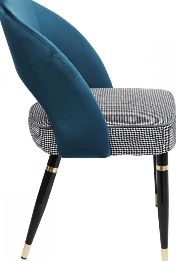 KARE Design Eetkamerstoel Samantha Petrol