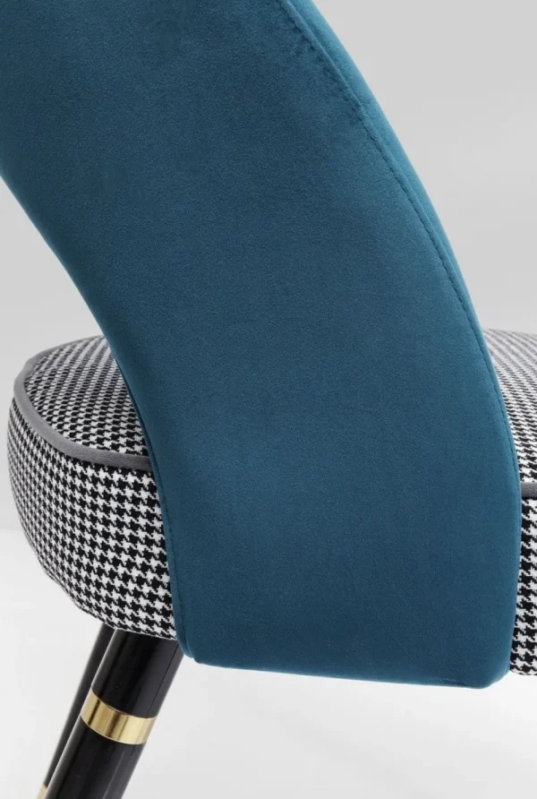 KARE Design Eetkamerstoel Samantha Petrol