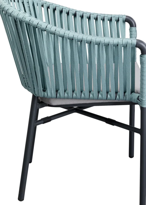 KARE Design Eetkamerstoel Santanyi Petrol