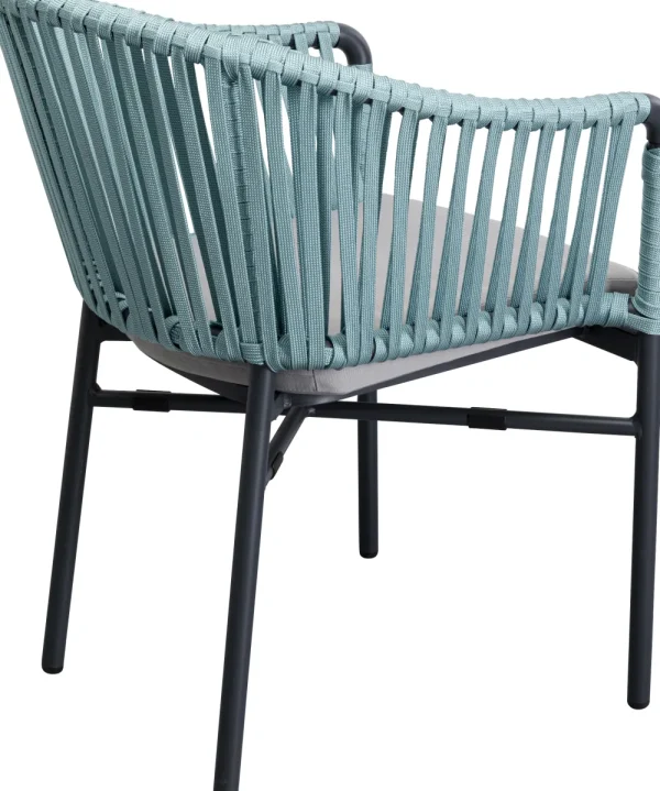 KARE Design Eetkamerstoel Santanyi Petrol