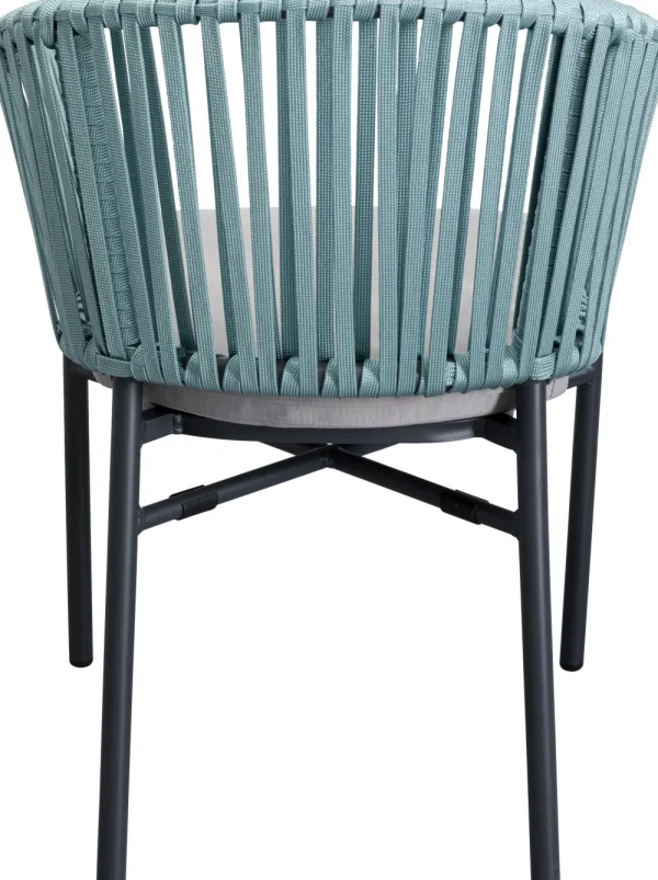 KARE Design Eetkamerstoel Santanyi Petrol