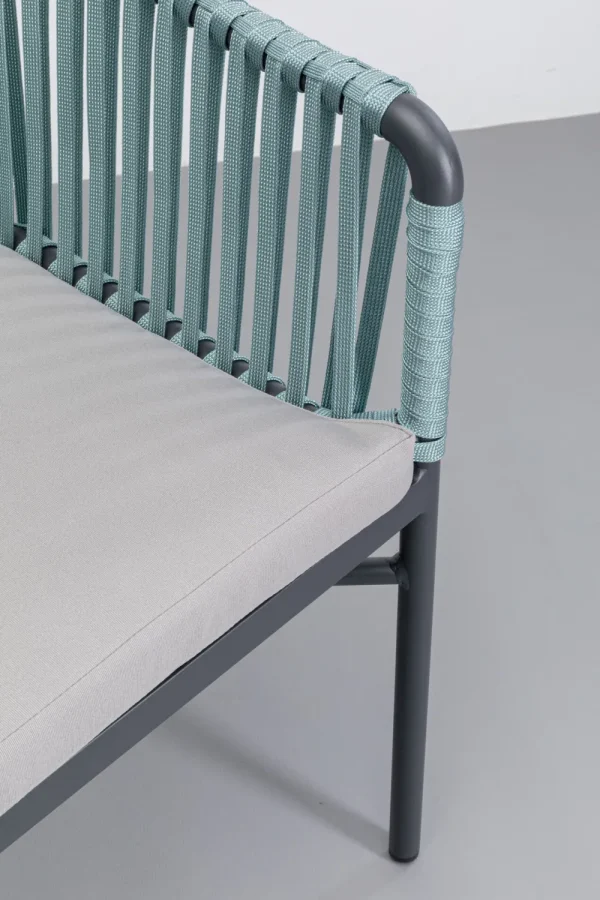 KARE Design Eetkamerstoel Santanyi Petrol