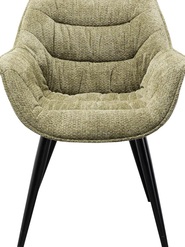KARE Design Eetkamerstoel Thelma Melange Green