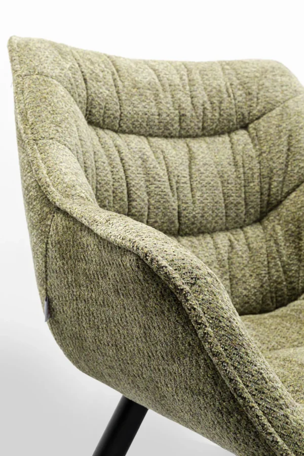 KARE Design Eetkamerstoel Thelma Melange Green