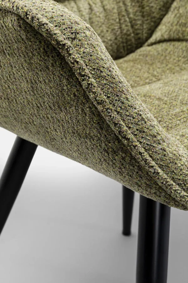 KARE Design Eetkamerstoel Thelma Melange Green