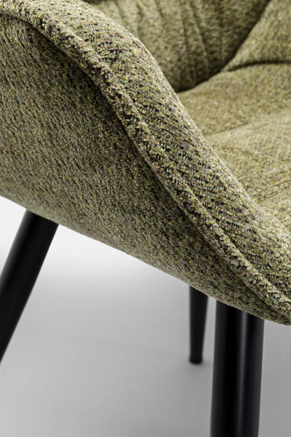 eetkamerstoel_thelma_melange_green_5.webp KARE Design Eetkamerstoel Thelma Melange Green