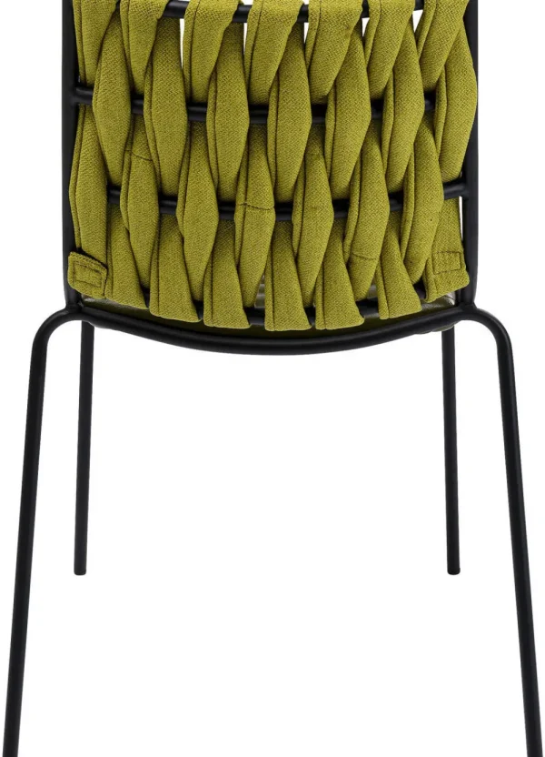 KARE Design Eetkamerstoel Two Face Groen