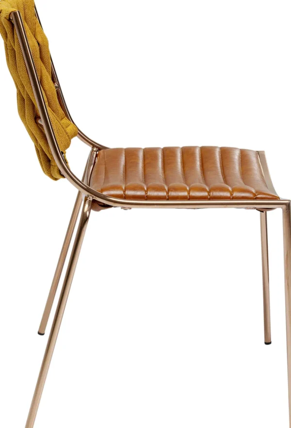 KARE Design Eetkamerstoel Two Face Lichtbruin