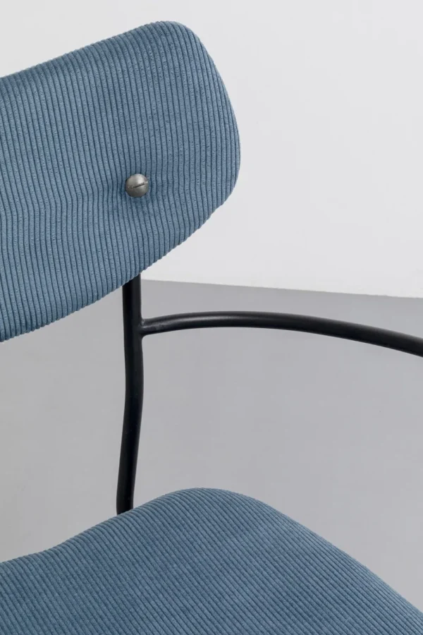 KARE Design Eetkamerstoel Viola Blue