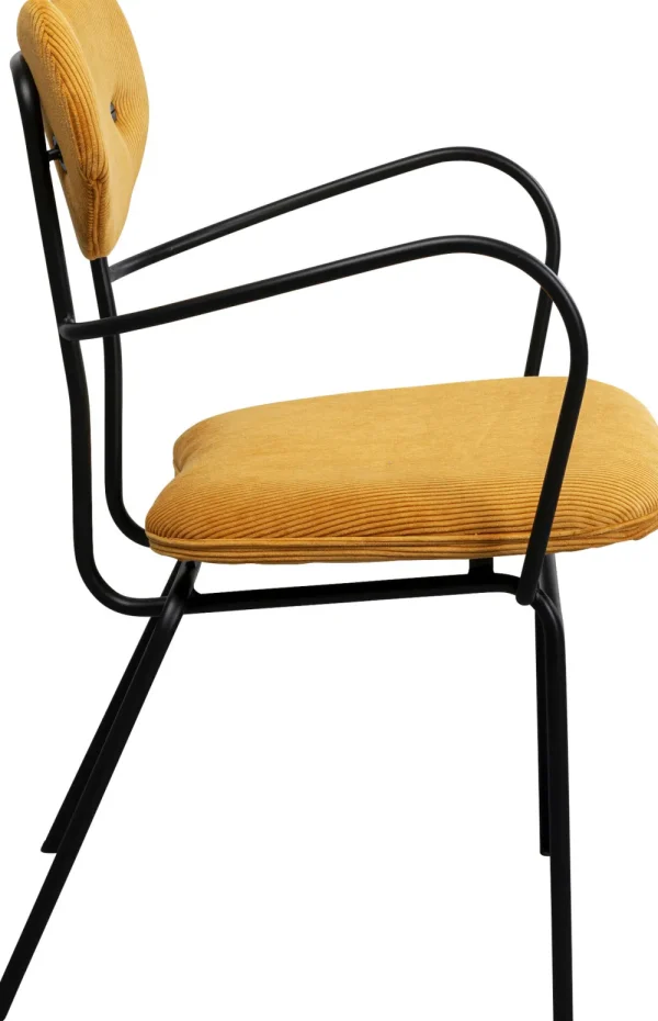 KARE Design Eetkamerstoel Viola Yellow