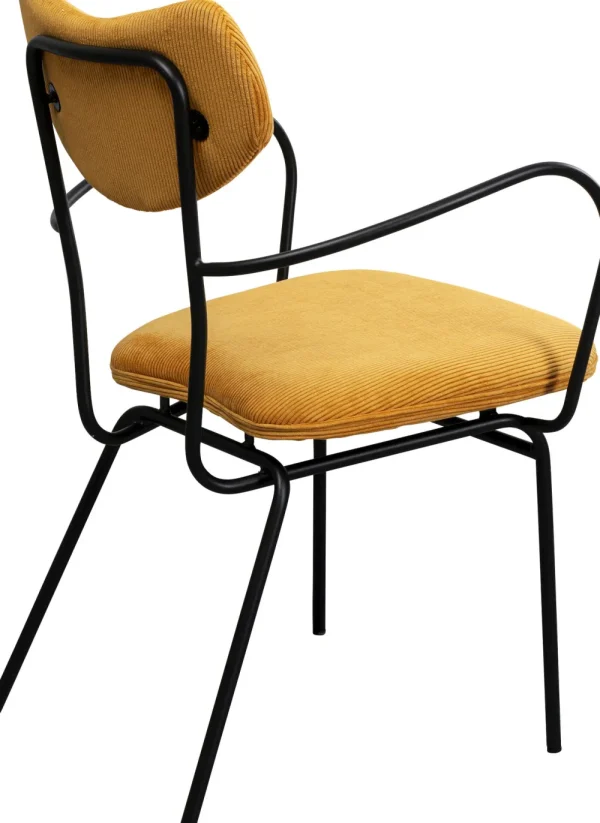 KARE Design Eetkamerstoel Viola Yellow