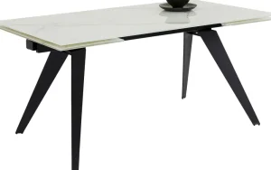 KARE Design Eettafel Amsterdam Marmer 160(+40+40)x90