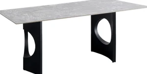 KARE Design Eettafel Bilboa Oho Black 180x90cm