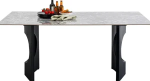 KARE Design Eettafel Bilboa Oho Black 180x90cm