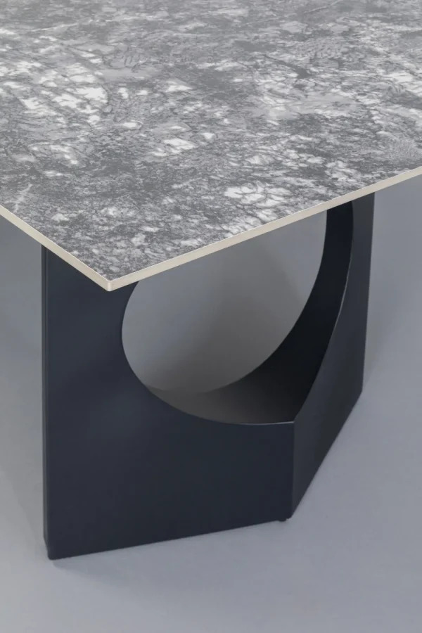 KARE Design Eettafel Bilboa Oho Black 180x90cm