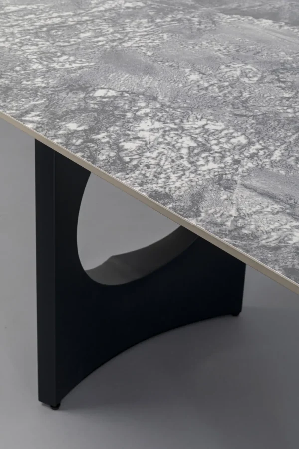 KARE Design Eettafel Bilboa Oho Black 180x90cm