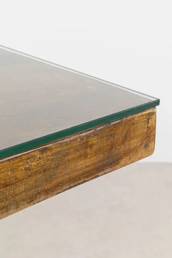 KARE Design Eettafel Conley Cross Brass 180x90cm