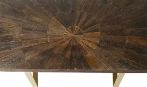 KARE Design Eettafel Conley Messing 180x90cm